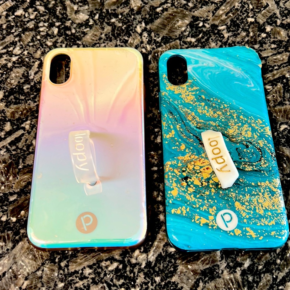 2 used loopy cases for IPhone X
